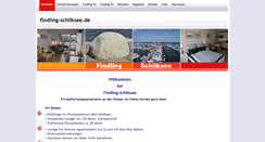 Desktop Screenshot of findling-schilksee.de